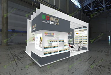 南京威嘉仕宠物用品有限公司展台设计搭建案例