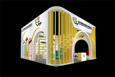深圳展台设计搭建之玩具展案例