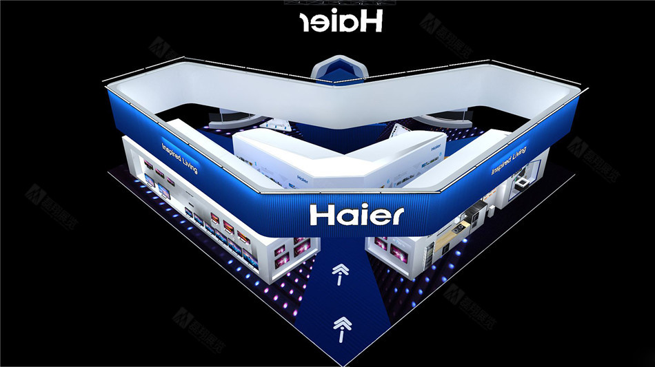 海尔电子展台搭建案例