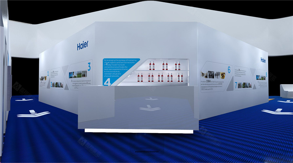 海尔电子展台搭建案例