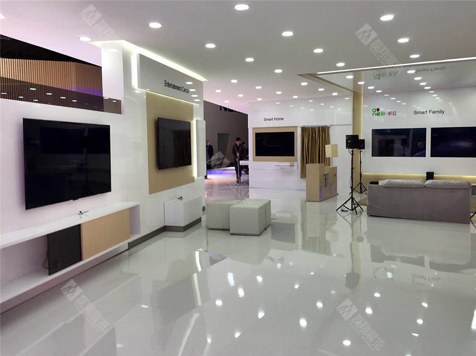 中国移动展台搭建布置案例