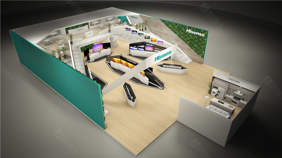 海信展台搭建装修