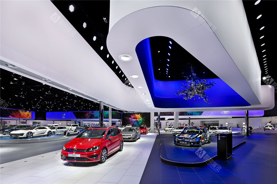 大众汽车法兰克福展台设计装修