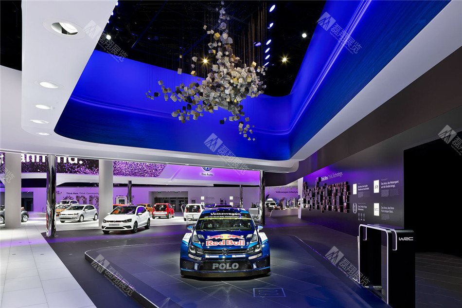 大众汽车法兰克福展台设计装修