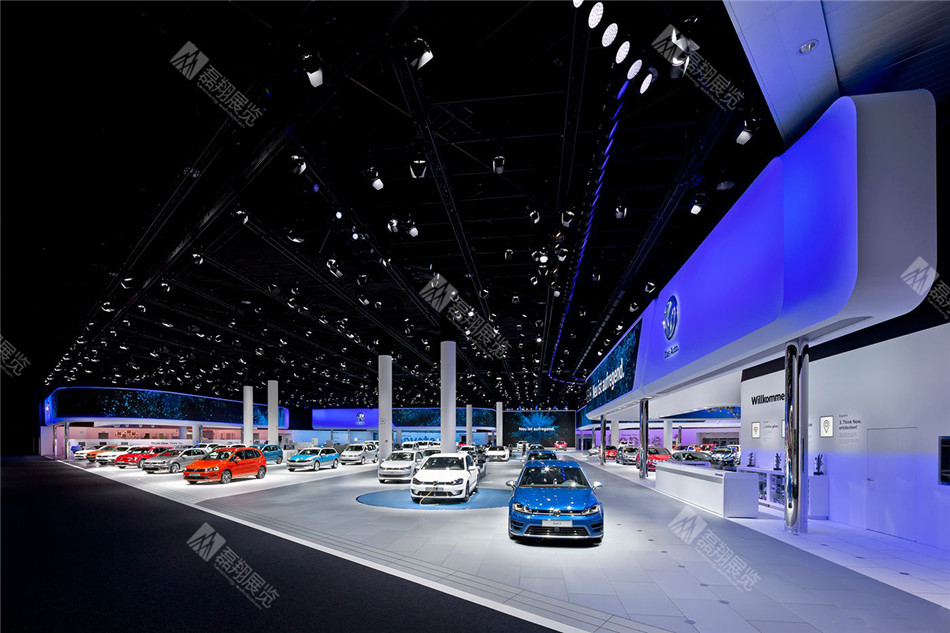 大众汽车法兰克福展台设计装修