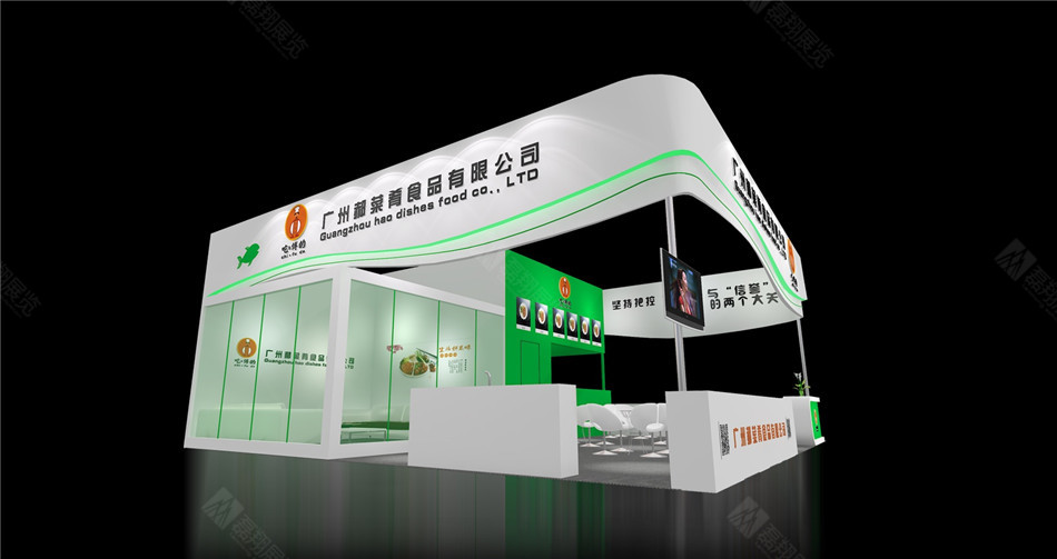 郝菜肴酒店用品展台装修