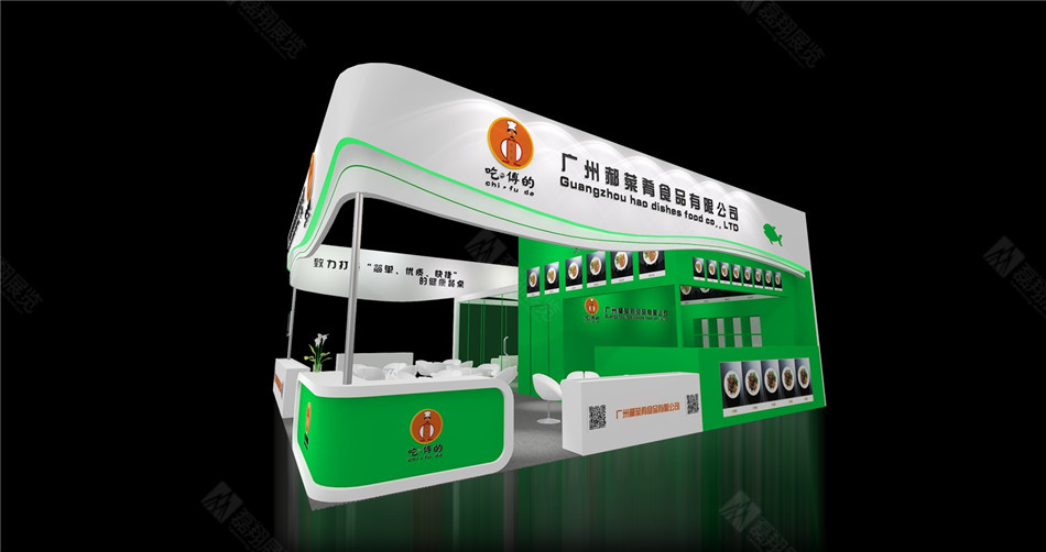 郝菜肴酒店用品展台装修