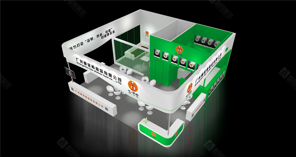 郝菜肴酒店用品展台装修